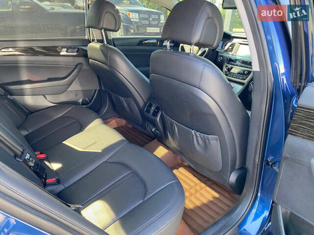 Синій Хендай Соната, об'ємом двигуна 1.7 л та пробігом 66 тис. км за 14900 $, фото 11 на Automoto.ua