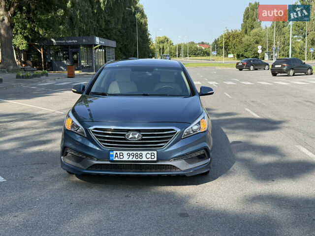 Синий Хендай Соната, объемом двигателя 2.4 л и пробегом 78 тыс. км за 11700 $, фото 17 на Automoto.ua