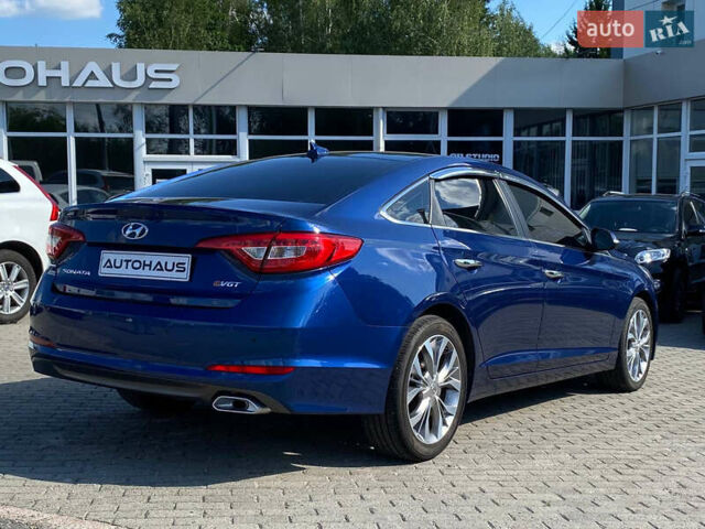 Синій Хендай Соната, об'ємом двигуна 1.7 л та пробігом 66 тис. км за 14900 $, фото 5 на Automoto.ua