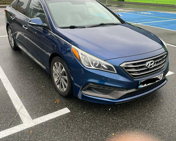 Синий Хендай Соната, объемом двигателя 2.36 л и пробегом 142 тыс. км за 11900 $, фото 11 на Automoto.ua