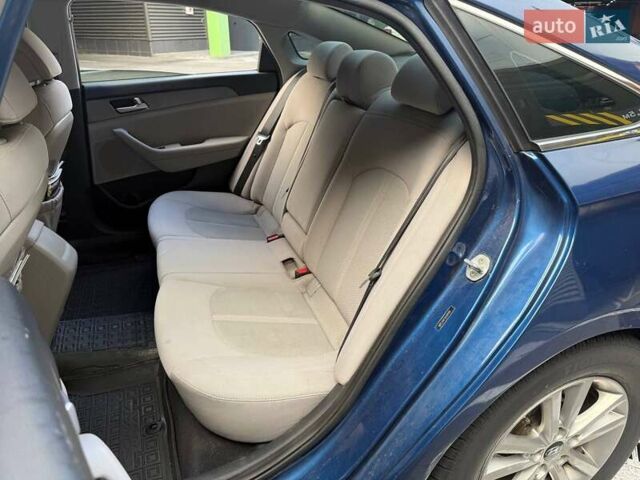 Синий Хендай Соната, объемом двигателя 2.36 л и пробегом 252 тыс. км за 9790 $, фото 9 на Automoto.ua