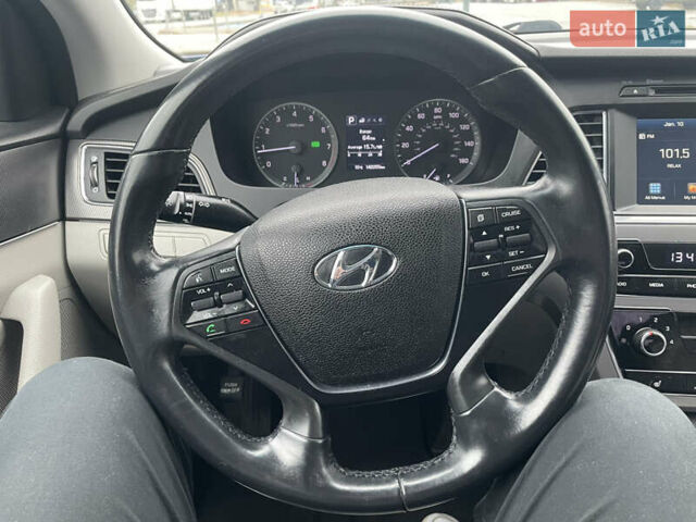 Синий Хендай Соната, объемом двигателя 2.36 л и пробегом 142 тыс. км за 11900 $, фото 7 на Automoto.ua