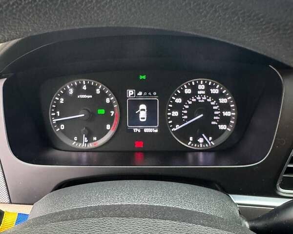 Синий Хендай Соната, объемом двигателя 2.4 л и пробегом 120 тыс. км за 10500 $, фото 10 на Automoto.ua