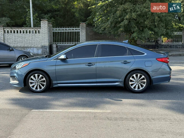 Синий Хендай Соната, объемом двигателя 2.4 л и пробегом 78 тыс. км за 11700 $, фото 26 на Automoto.ua