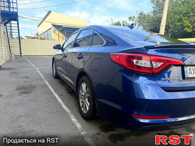 Синій Хендай Соната, об'ємом двигуна 2.4 л та пробігом 87 тис. км за 8900 $, фото 2 на Automoto.ua