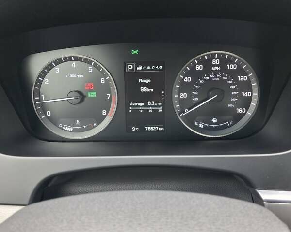 Синий Хендай Соната, объемом двигателя 2.36 л и пробегом 78 тыс. км за 14650 $, фото 13 на Automoto.ua