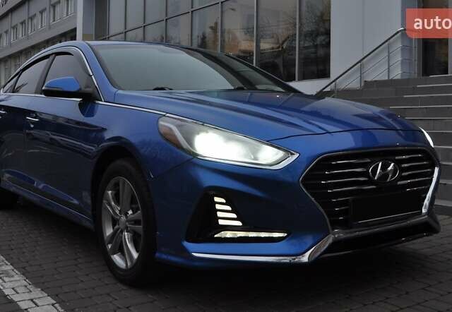 Синій Хендай Соната, об'ємом двигуна 2.4 л та пробігом 62 тис. км за 15200 $, фото 9 на Automoto.ua