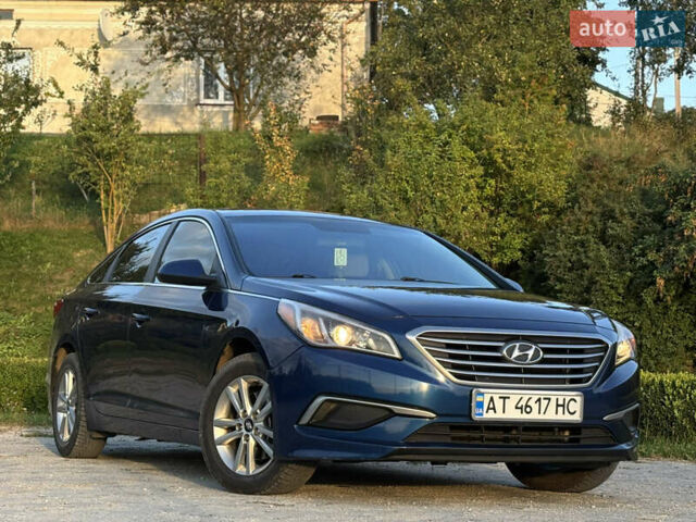 Синий Хендай Соната, объемом двигателя 2.4 л и пробегом 221 тыс. км за 10450 $, фото 9 на Automoto.ua