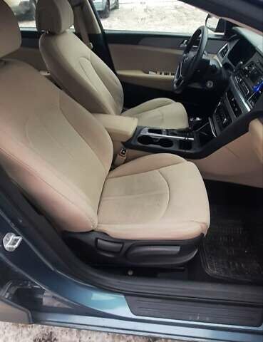 Синий Хендай Соната, объемом двигателя 2.36 л и пробегом 120 тыс. км за 10500 $, фото 9 на Automoto.ua