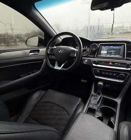 Синий Хендай Соната, объемом двигателя 2.4 л и пробегом 148 тыс. км за 13500 $, фото 16 на Automoto.ua
