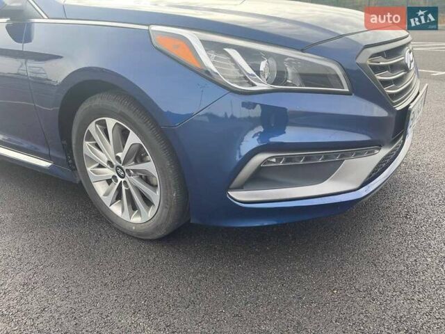Синій Хендай Соната, об'ємом двигуна 2.36 л та пробігом 162 тис. км за 12500 $, фото 6 на Automoto.ua