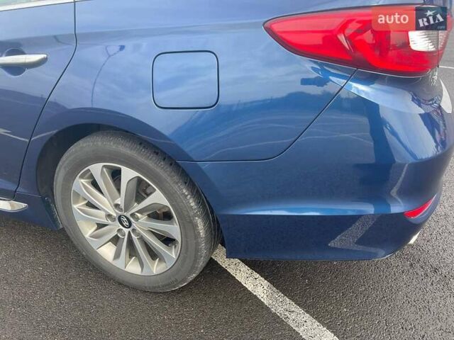 Синій Хендай Соната, об'ємом двигуна 2.36 л та пробігом 162 тис. км за 12500 $, фото 7 на Automoto.ua