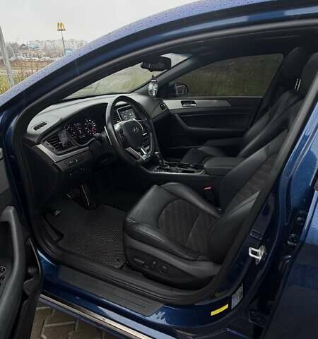Синий Хендай Соната, объемом двигателя 2.4 л и пробегом 148 тыс. км за 13500 $, фото 8 на Automoto.ua