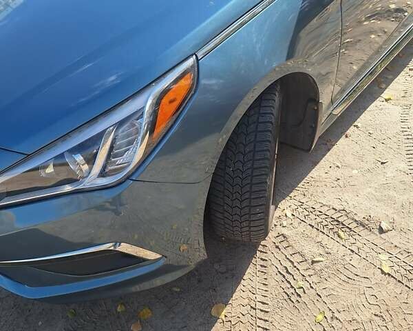 Хендай Соната 2017 в Днепре (Днепропетровске) на Automoto.ua Синий Хендай Соната, объемом двигателя 2.36 л и пробегом 69 тыс. км за 11000 $, фото 8 на Automoto.ua