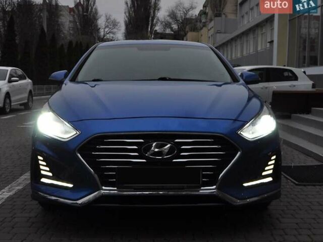 Синій Хендай Соната, об'ємом двигуна 2.4 л та пробігом 62 тис. км за 15200 $, фото 11 на Automoto.ua