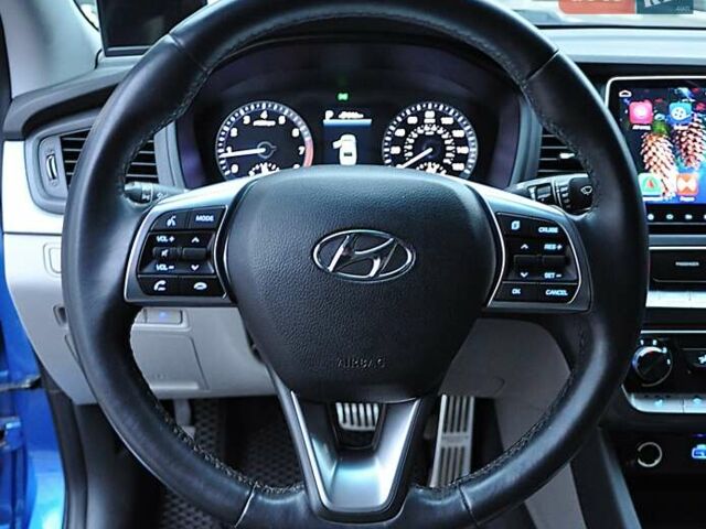 Синій Хендай Соната, об'ємом двигуна 2.4 л та пробігом 62 тис. км за 15200 $, фото 29 на Automoto.ua