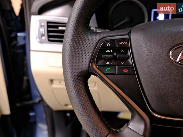 Синий Хендай Соната, объемом двигателя 2.4 л и пробегом 229 тыс. км за 10900 $, фото 19 на Automoto.ua