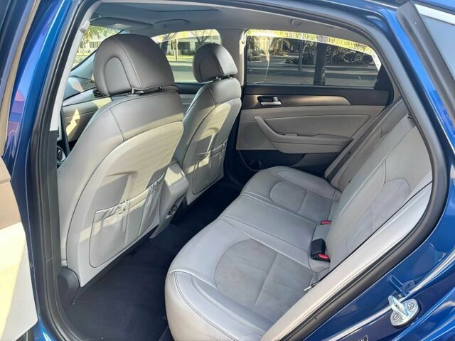 Синий Хендай Соната, объемом двигателя 2.4 л и пробегом 65 тыс. км за 9600 $, фото 9 на Automoto.ua