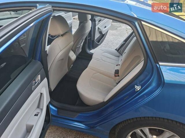 Хендай Соната 2017 в Киеве на Automoto.ua Синий Хендай Соната, объемом двигателя 2.36 л и пробегом 90 тыс. км за 11999 $, фото 19 на Automoto.ua