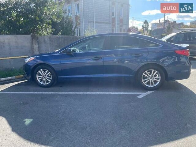 Синий Хендай Соната, объемом двигателя 2.36 л и пробегом 150 тыс. км за 11200 $, фото 8 на Automoto.ua