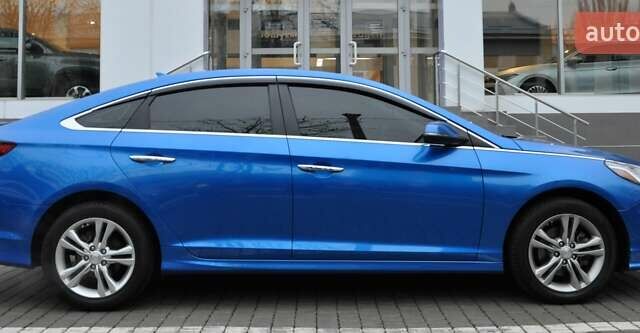 Синій Хендай Соната, об'ємом двигуна 2.4 л та пробігом 62 тис. км за 15200 $, фото 8 на Automoto.ua