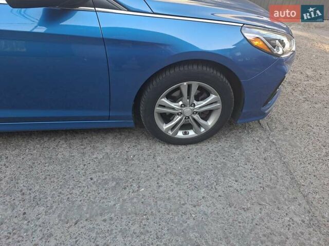 Хендай Соната 2017 в Киеве на Automoto.ua Синий Хендай Соната, объемом двигателя 2.36 л и пробегом 90 тыс. км за 11999 $, фото 6 на Automoto.ua
