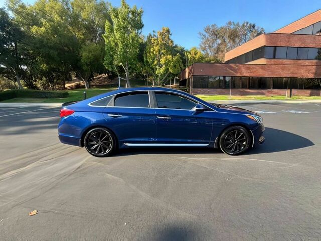 Синий Хендай Соната, объемом двигателя 2.4 л и пробегом 65 тыс. км за 9600 $, фото 5 на Automoto.ua