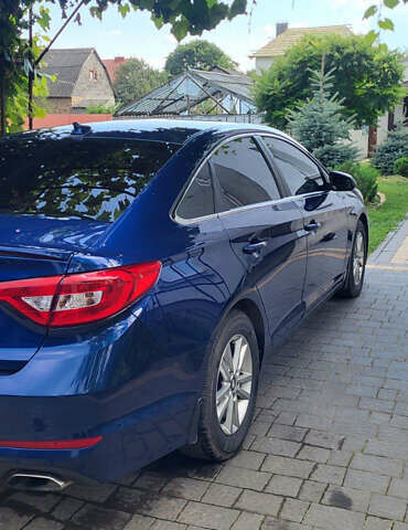 Синій Хендай Соната, об'ємом двигуна 2.36 л та пробігом 130 тис. км за 9700 $, фото 2 на Automoto.ua