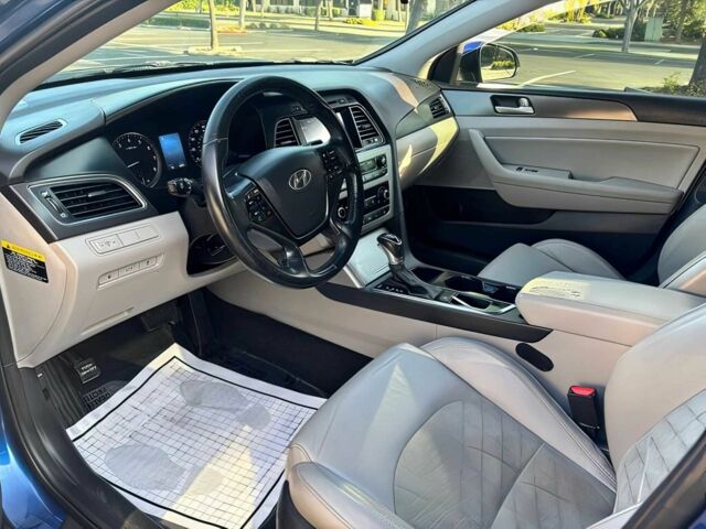 Синий Хендай Соната, объемом двигателя 2.4 л и пробегом 65 тыс. км за 9600 $, фото 6 на Automoto.ua