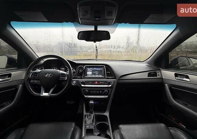 Синий Хендай Соната, объемом двигателя 2.4 л и пробегом 148 тыс. км за 13500 $, фото 18 на Automoto.ua