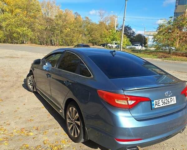 Хендай Соната 2017 в Днепре (Днепропетровске) на Automoto.ua Синий Хендай Соната, объемом двигателя 2.36 л и пробегом 69 тыс. км за 11000 $, фото 13 на Automoto.ua