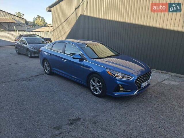 Хендай Соната 2017 в Киеве на Automoto.ua Синий Хендай Соната, объемом двигателя 2.36 л и пробегом 90 тыс. км за 11999 $, фото 4 на Automoto.ua