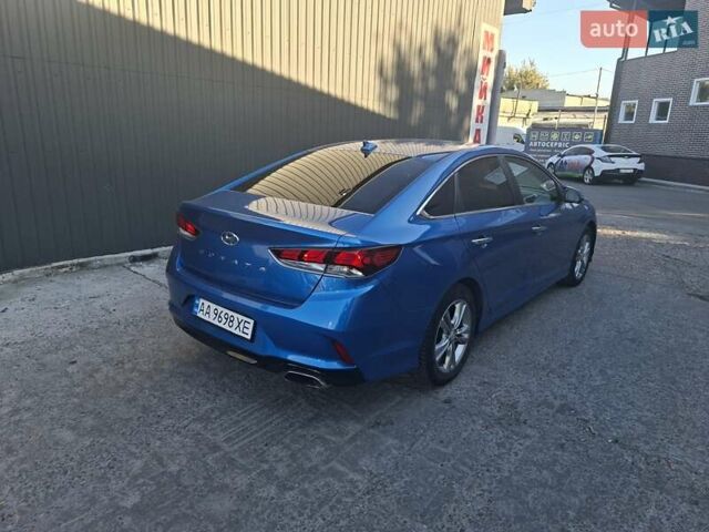 Хендай Соната 2017 в Киеве на Automoto.ua Синий Хендай Соната, объемом двигателя 2.36 л и пробегом 90 тыс. км за 11999 $, фото 8 на Automoto.ua