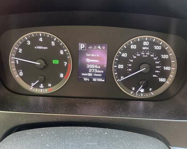 Синий Хендай Соната, объемом двигателя 2.36 л и пробегом 150 тыс. км за 11200 $, фото 12 на Automoto.ua