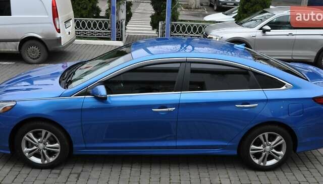 Синій Хендай Соната, об'ємом двигуна 2.4 л та пробігом 62 тис. км за 15200 $, фото 2 на Automoto.ua