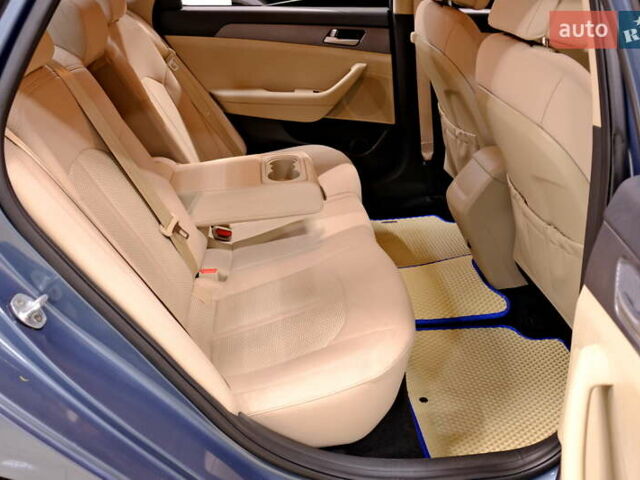 Синий Хендай Соната, объемом двигателя 2.4 л и пробегом 229 тыс. км за 10900 $, фото 34 на Automoto.ua