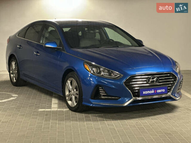 Хендай Соната 2017 в Киеве на Automoto.ua Синий Хендай Соната, объемом двигателя 2.36 л и пробегом 112 тыс. км за 11900 $, фото 2 на Automoto.ua