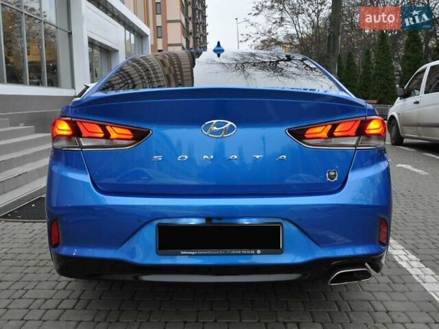 Синій Хендай Соната, об'ємом двигуна 2.4 л та пробігом 62 тис. км за 15200 $, фото 5 на Automoto.ua