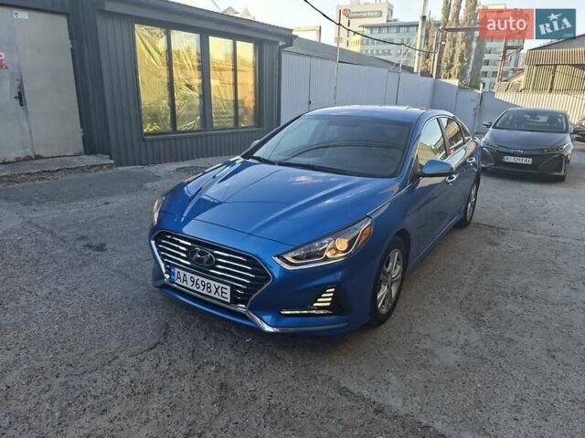 Хендай Соната 2017 в Киеве на Automoto.ua Синий Хендай Соната, объемом двигателя 2.36 л и пробегом 90 тыс. км за 11999 $, фото 14 на Automoto.ua