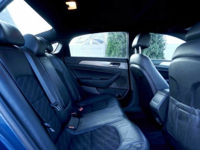 Синій Хендай Соната, об'ємом двигуна 2 л та пробігом 46 тис. км за 14800 $, фото 9 на Automoto.ua