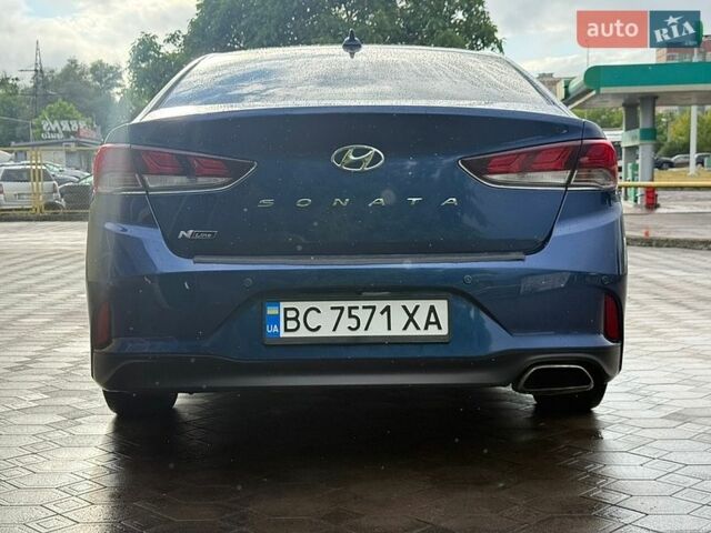 Синий Хендай Соната, объемом двигателя 2.4 л и пробегом 166 тыс. км за 10500 $, фото 13 на Automoto.ua