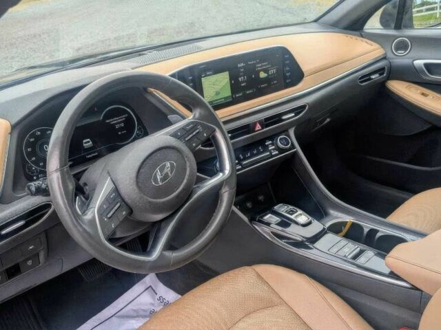 Синий Хендай Соната, объемом двигателя 1.6 л и пробегом 76 тыс. км за 10900 $, фото 9 на Automoto.ua
