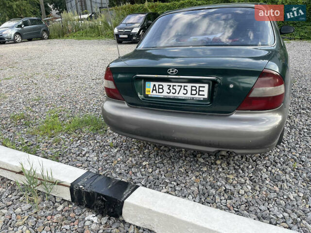 Зеленый Хендай Соната, объемом двигателя 2 л и пробегом 291 тыс. км за 1550 $, фото 6 на Automoto.ua