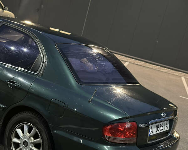 Зеленый Хендай Соната, объемом двигателя 2 л и пробегом 291 тыс. км за 2850 $, фото 11 на Automoto.ua