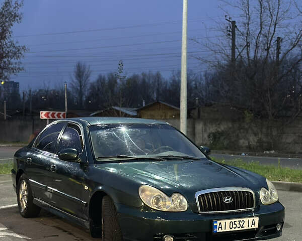 Зеленый Хендай Соната, объемом двигателя 2 л и пробегом 291 тыс. км за 2850 $, фото 2 на Automoto.ua