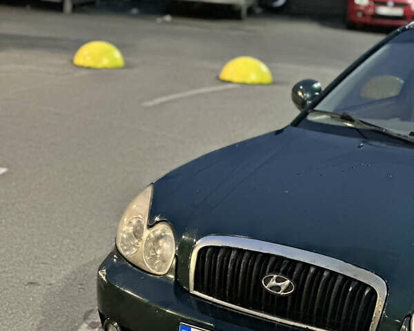 Зеленый Хендай Соната, объемом двигателя 2 л и пробегом 291 тыс. км за 2850 $, фото 9 на Automoto.ua