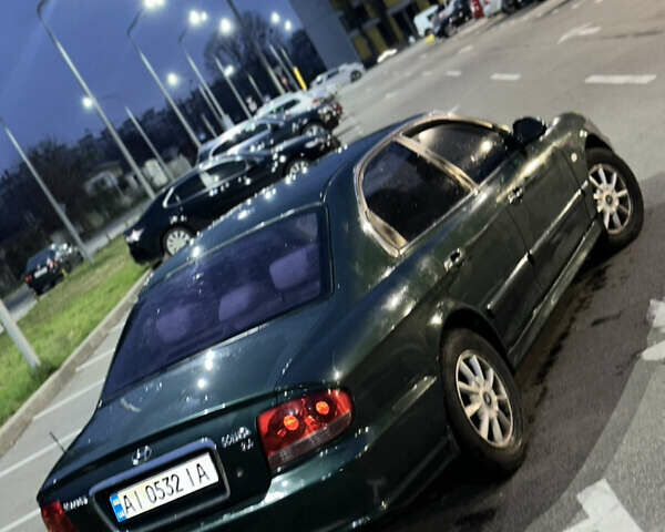 Зеленый Хендай Соната, объемом двигателя 2 л и пробегом 291 тыс. км за 2850 $, фото 14 на Automoto.ua