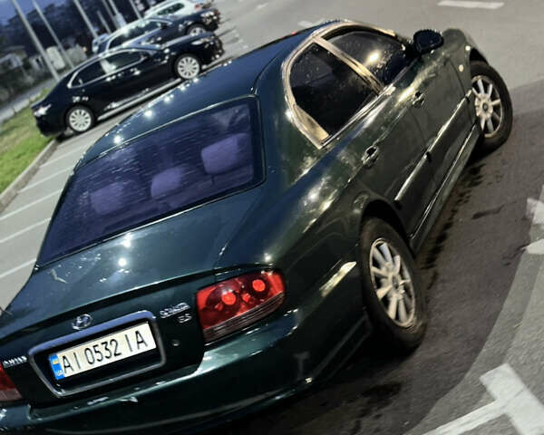Зеленый Хендай Соната, объемом двигателя 2 л и пробегом 291 тыс. км за 2850 $, фото 13 на Automoto.ua
