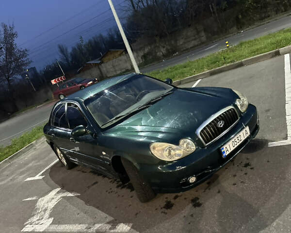 Зеленый Хендай Соната, объемом двигателя 2 л и пробегом 291 тыс. км за 2850 $, фото 4 на Automoto.ua