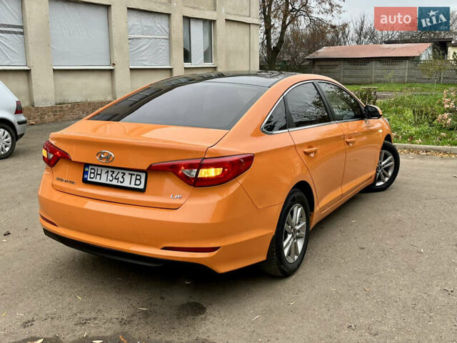 Помаранчевий Хендай Соната, об'ємом двигуна 2 л та пробігом 486 тис. км за 6500 $, фото 7 на Automoto.ua